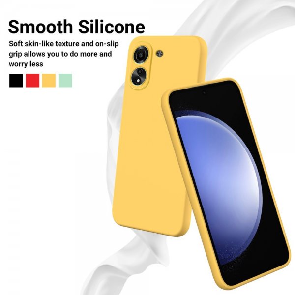 Xiaomi Redmi 13C Cover med Rem Silikone Gul