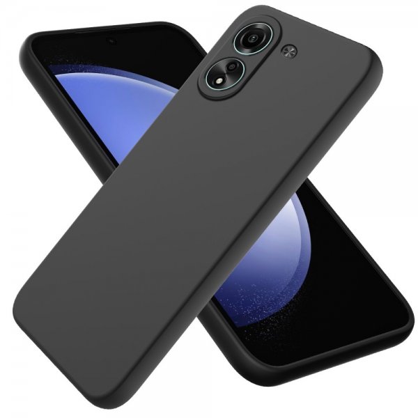 Xiaomi Redmi 13C Cover med Rem Silikone Sort