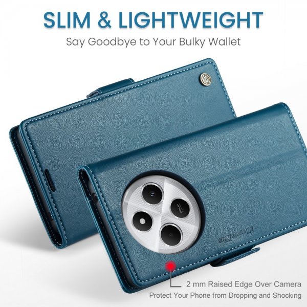 CaseMe Xiaomi Redmi 14C Cover 023 Series Blå