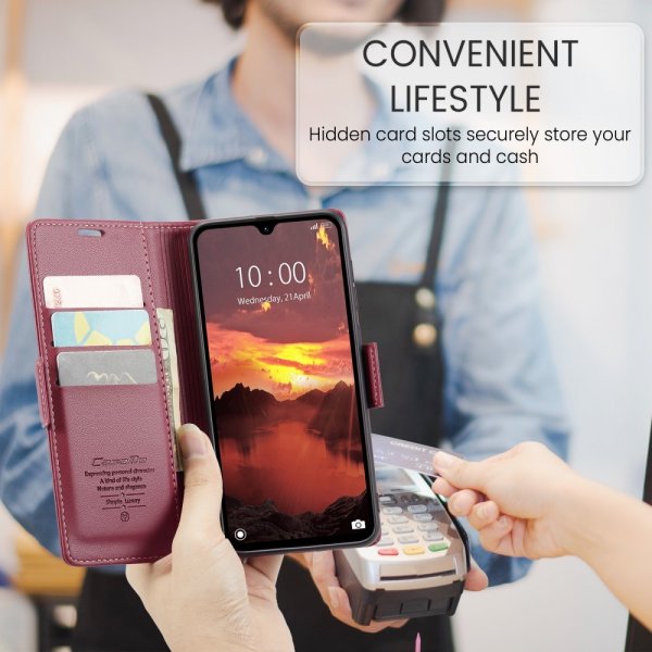 CaseMe Xiaomi Redmi 14C Cover 023 Series Rød