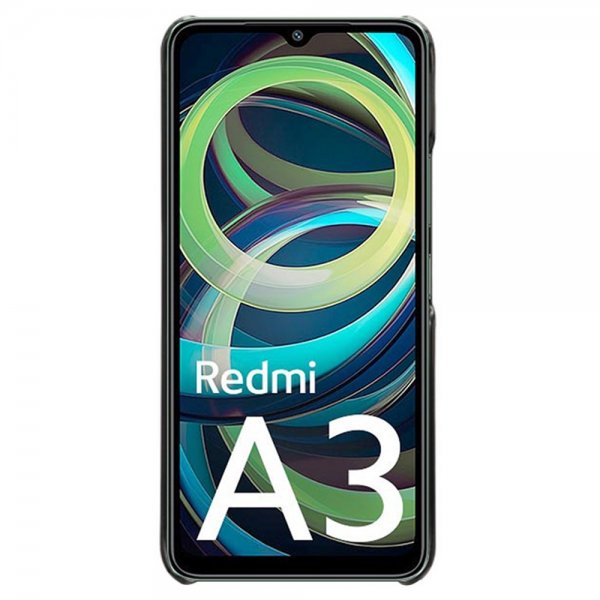 Xiaomi Redmi A3 Cover med to Kortlommer Sort