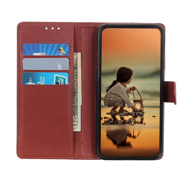 Xiaomi Redmi Note 11 Etui med Stativ Brun