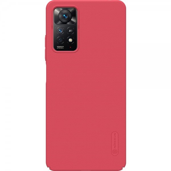 Nillkin Xiaomi Redmi Note 11 Pro Cover Frosted Shield Rød