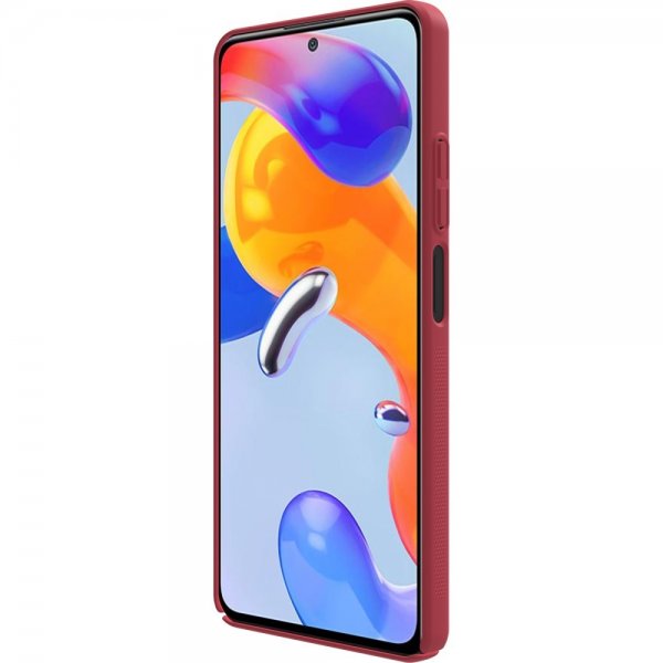 Nillkin Xiaomi Redmi Note 11 Pro Cover Frosted Shield Rød