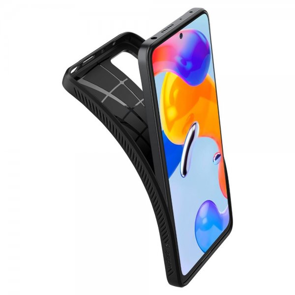 Spigen Xiaomi Redmi Note 11 Pro Cover Liquid Air Mat Sort