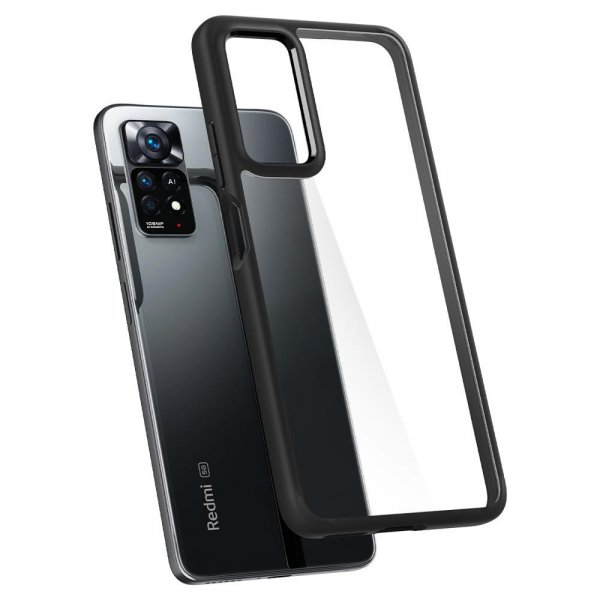 Spigen Xiaomi Redmi Note 11 Pro Cover Ultra Hybrid Matt Sort