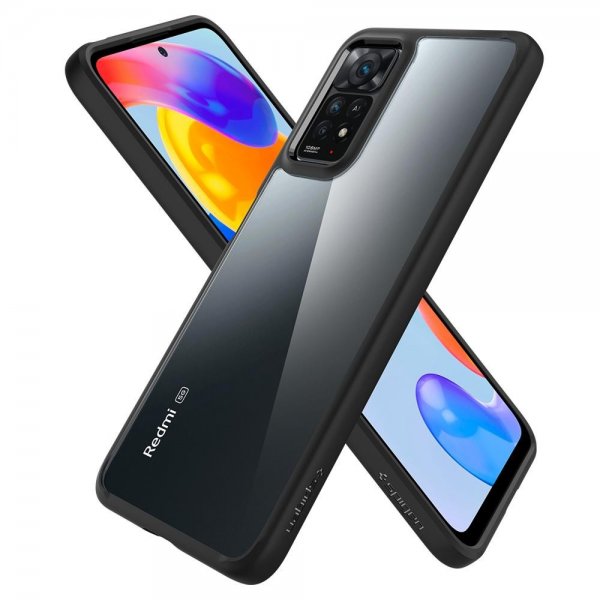 Spigen Xiaomi Redmi Note 11 Pro Cover Ultra Hybrid Matt Sort
