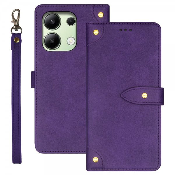 Xiaomi Redmi Note 13 4G Cover med Rem Lilla