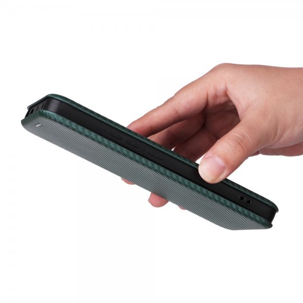 Xiaomi Redmi Note 13 5G Cover Kulfibertekstur Grøn