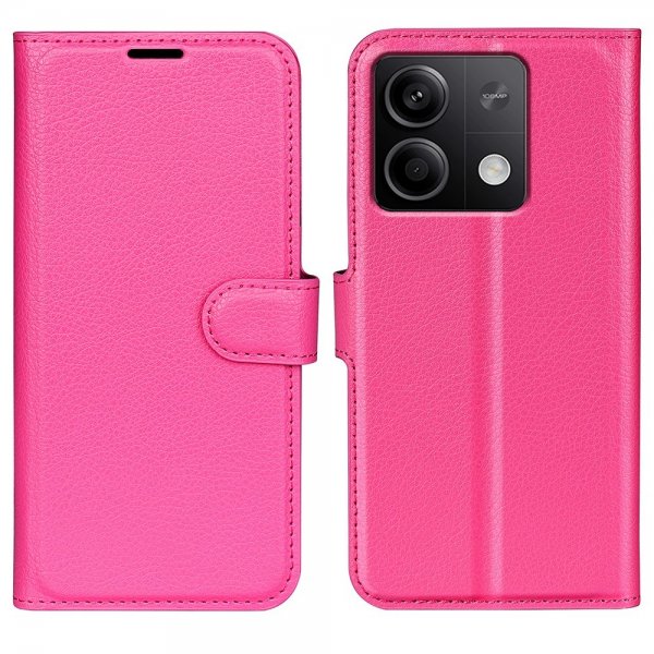 Xiaomi Redmi Note 13 5G Cover Litchi Magenta
