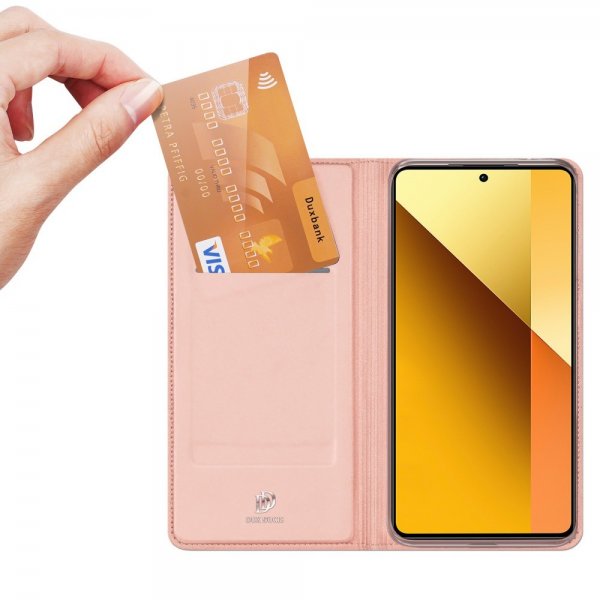 Dux Ducis Xiaomi Redmi Note 13 5G Cover Skin Pro Series Rosa