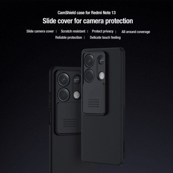 Nillkin Xiaomi Redmi Note 13 5G Cover CamShield Blå