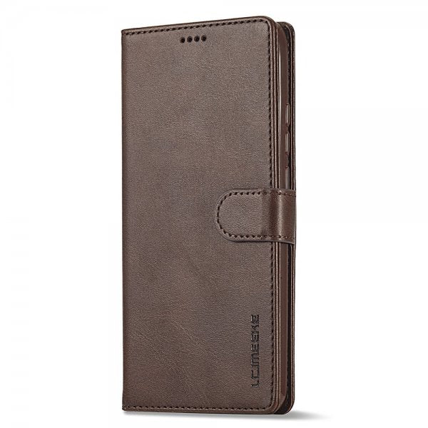 Lc.Imeeke Xiaomi Redmi Note 13 Pro 5G Etui med Kortlomme Standfunktion Brun
