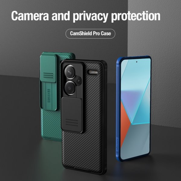 Nillkin Xiaomi Redmi Note 13 Pro Plus 5G Cover CamShield Pro Sort