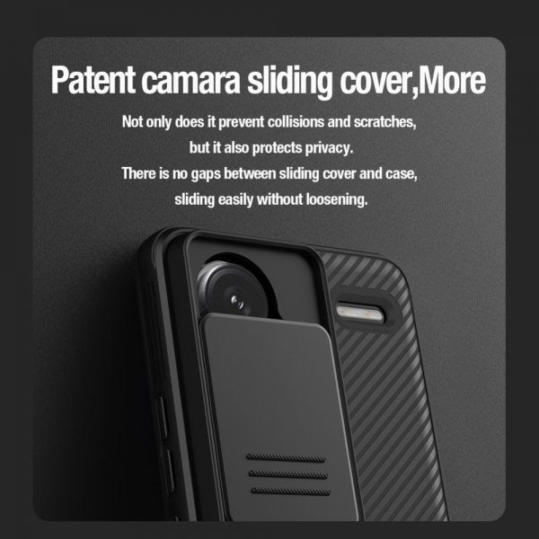 Nillkin Xiaomi Redmi Note 13 Pro Plus 5G Cover CamShield Pro Sort
