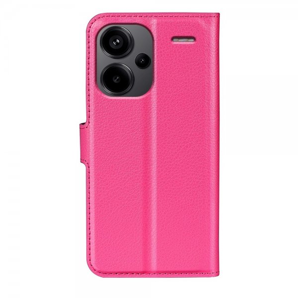 Xiaomi Redmi Note 13 Pro Plus 5G Cover Litchi Magenta