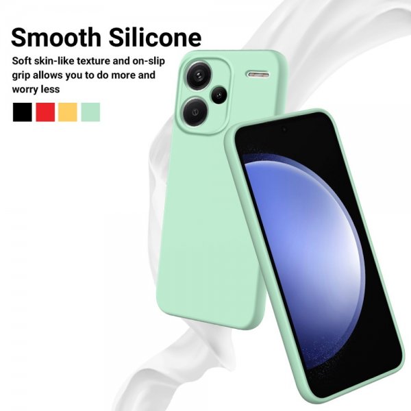 Xiaomi Redmi Note 13 Pro Plus 5G Cover med Rem Silikone Grøn