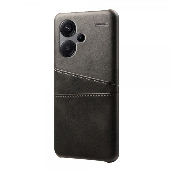 Xiaomi Redmi Note 13 Pro Plus 5G Cover med to Kortlommer Sort