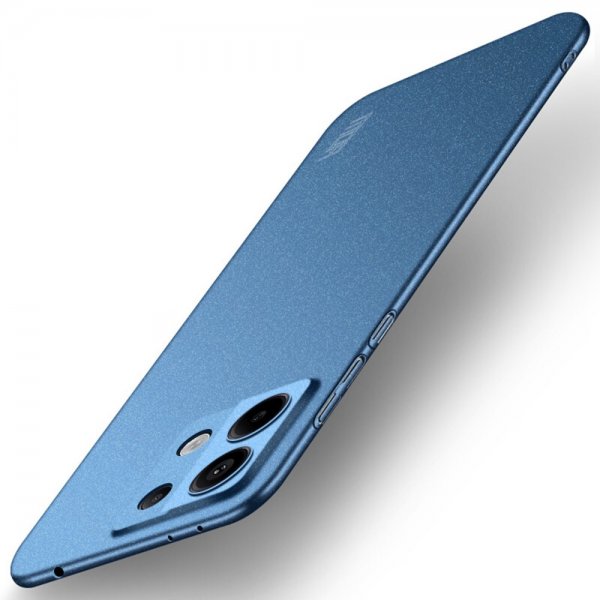 Mofi Xiaomi Redmi Note 13 Pro 5G Cover Mat Skjold Blå
