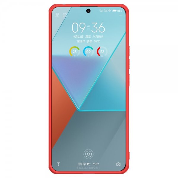 Nillkin Xiaomi Redmi Note 13 Pro 5G Cover Super Frosted Shield Pro Rød
