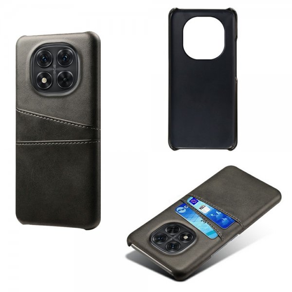 Xiaomi Redmi Note 14 Pro 5G Cover med to Kortlommer Sort
