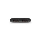 Moshi USB-C til dobbelt USB-A-adapter titaniumgrå