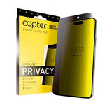 Copter iPhone 16 Pro Max Skærmbeskyttelse Exoglass Flat Privacy