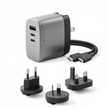 ALOGIC Rapid Power 67W Multi-Country Travel GaN oplader