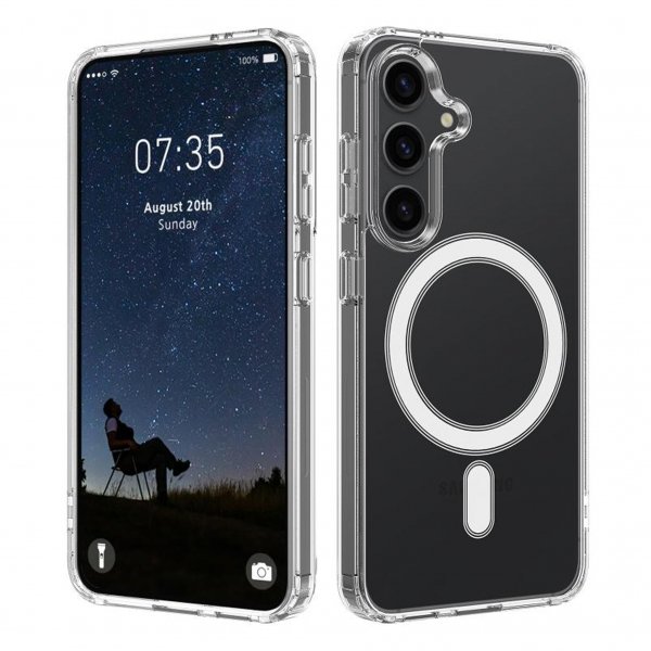 Samsung Galaxy A57 Cover MagSafe Transparent
