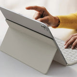 Satechi On-the-Go Bluetooth-tastatur med stativ sand