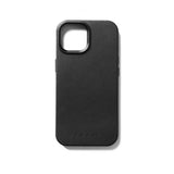 Mujjo iPhone 15 Cover Full Læder Etui Sort