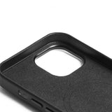 Mujjo iPhone 15 Cover Full Læder Etui Sort