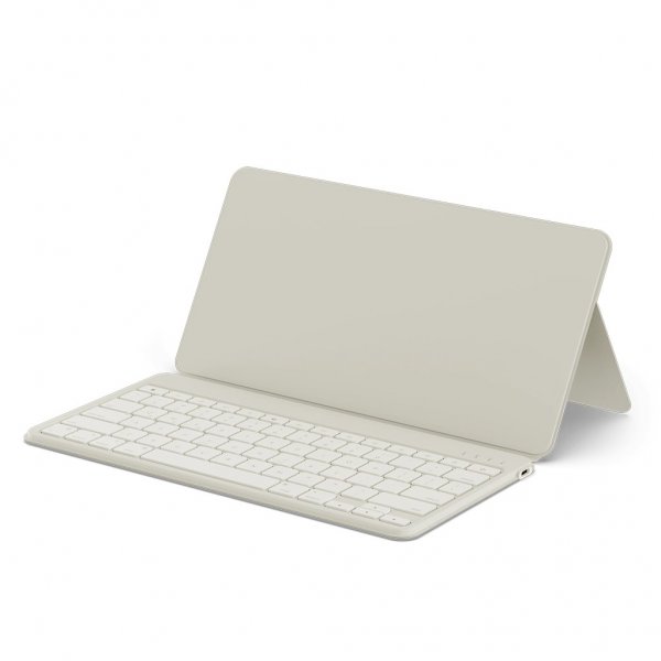 Satechi On-the-Go Bluetooth-tastatur med stativ sand