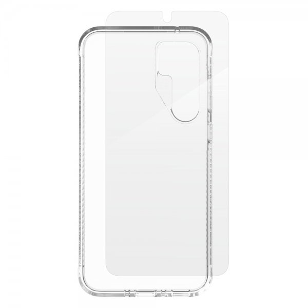 ZAGG Samsung Galaxy A35 Cover og Skærmbeskyttelse Luxe & Glass 360 Protect Bundle