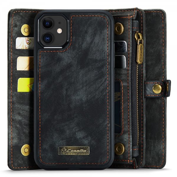 CaseMe iPhone 11 008 Series Aftageligt Cover Grå