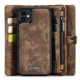 CaseMe iPhone 11 008 Series Aftageligt Cover Brun