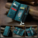 CaseMe Samsung Galaxy S21 008 Series Aftageligt Cover Petrol