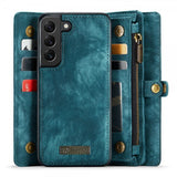 CaseMe Samsung Galaxy S21 008 Series Aftageligt Cover Petrol