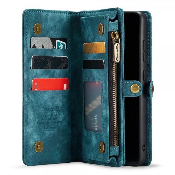CaseMe Samsung Galaxy S21 008 Series Aftageligt Cover Petrol