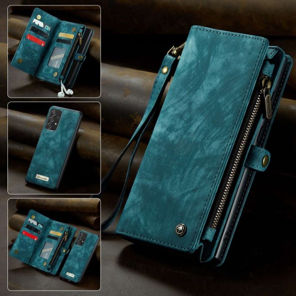 CaseMe Samsung Galaxy A52/A52s 5G 008 Series Aftageligt Cover Petrol