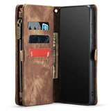 CaseMe Samsung Galaxy A52/A52s 5G 008 Series Aftagelig Skal Brun