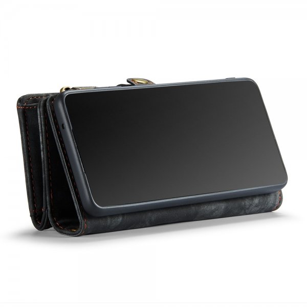CaseMe Samsung Galaxy S21 FE 008 Series Aftagelig Cover Sort