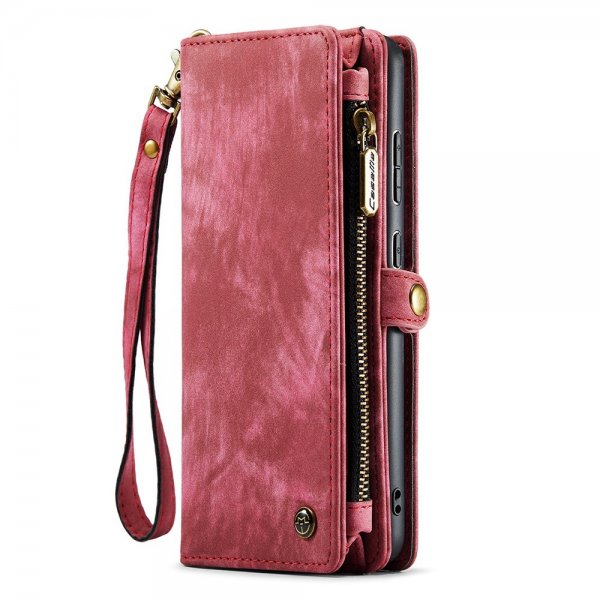 CaseMe Samsung Galaxy S21 FE 008 Series Aftageligt Cover Rød
