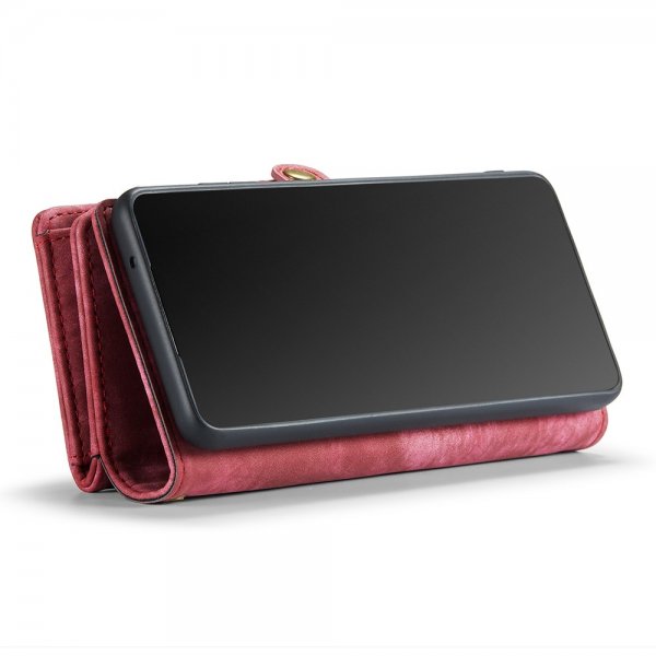 CaseMe Samsung Galaxy S21 FE 008 Series Aftageligt Cover Rød