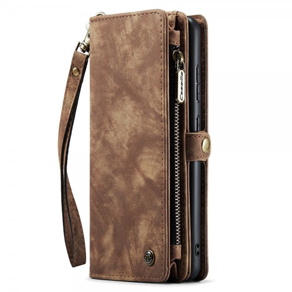 CaseMe Samsung Galaxy S21 FE 008 Series Aftageligt Cover Brun