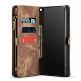CaseMe Samsung Galaxy S21 FE 008 Series Aftageligt Cover Brun