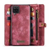 CaseMe Samsung Galaxy A12 Etui 008 Series Aftageligt Cover Rød