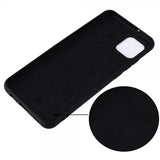 Samsung Galaxy A03 Cover med Strop Silikone Sort
