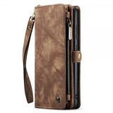 CaseMe Samsung Galaxy S22 Etui 008 Series Aftageligt Cover Brun