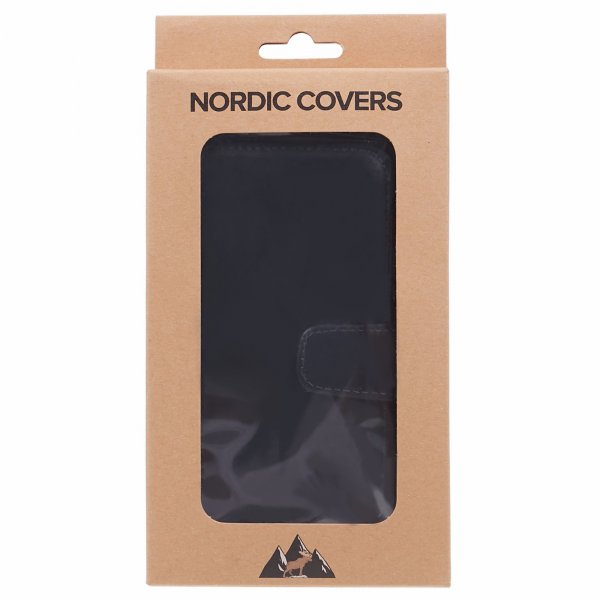 Nordic Covers Sony Xperia 10 VI Etui Essential Leather Raven Black